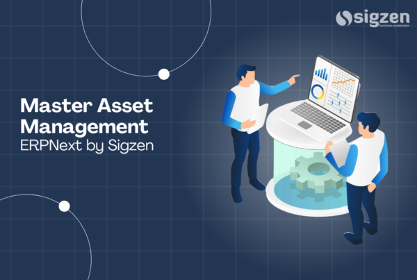 Master Asset Management with ERPNext by Sigzen