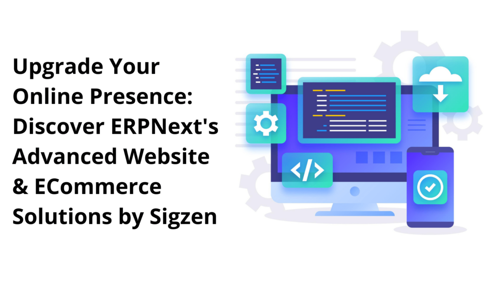 ERPNext's Website & ECommerce