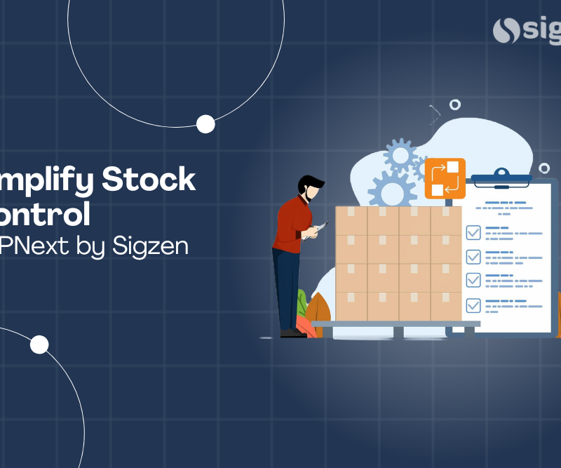 Simplify Stock Control with ERPNext by Sigzen