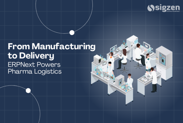 From Manufacturing to Delivery: ERPNext Powers Pharma Logistics