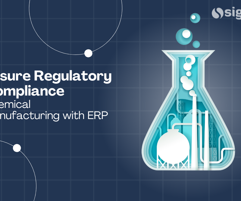 Ensure Regulatory Compliance in Chemical Manufacturing with ERP.